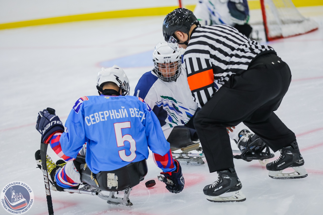 Завершился первый круг ДоброFON - чемпионата России по следж-хоккею «Лига героев» 2025-2026 гг.