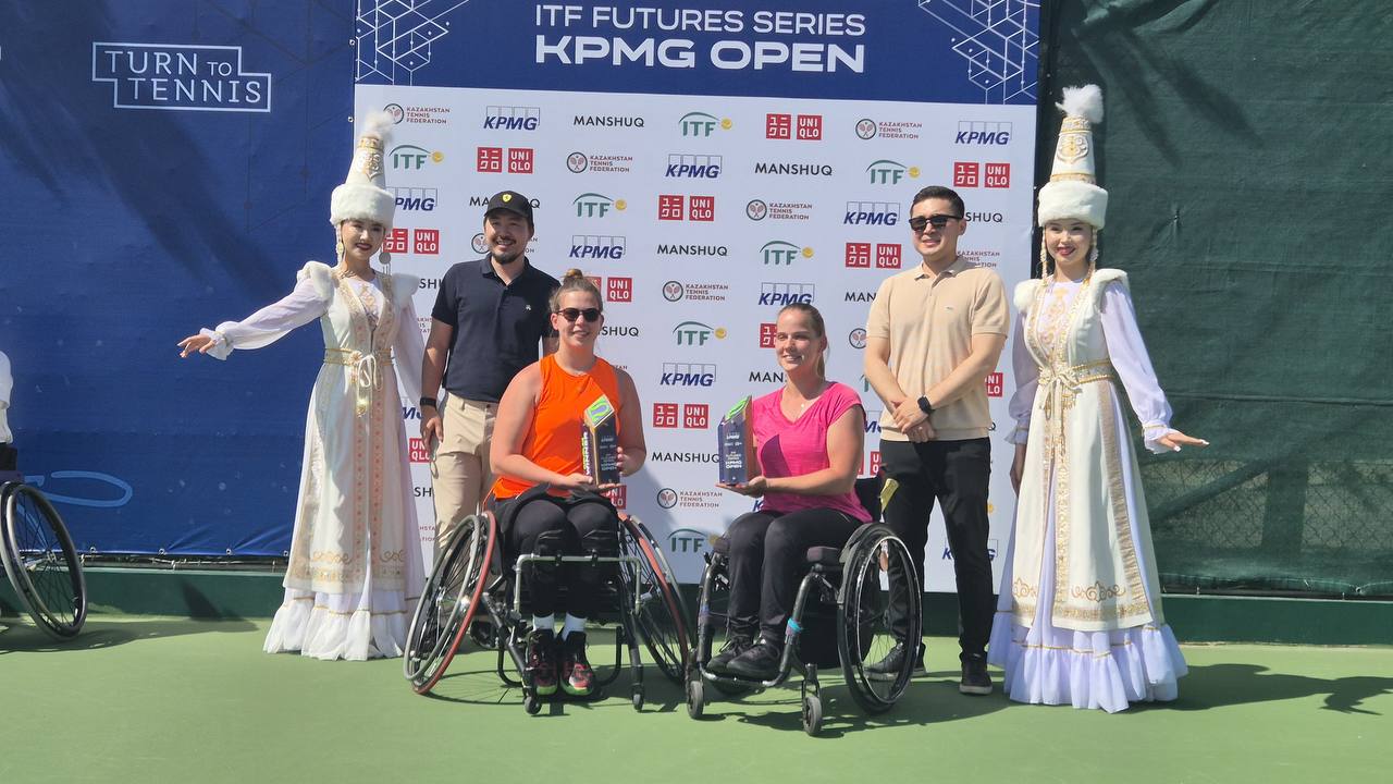 Три медали завоевали российские спортсмены на международных соревнованиях по теннису на колясках в Казахстане