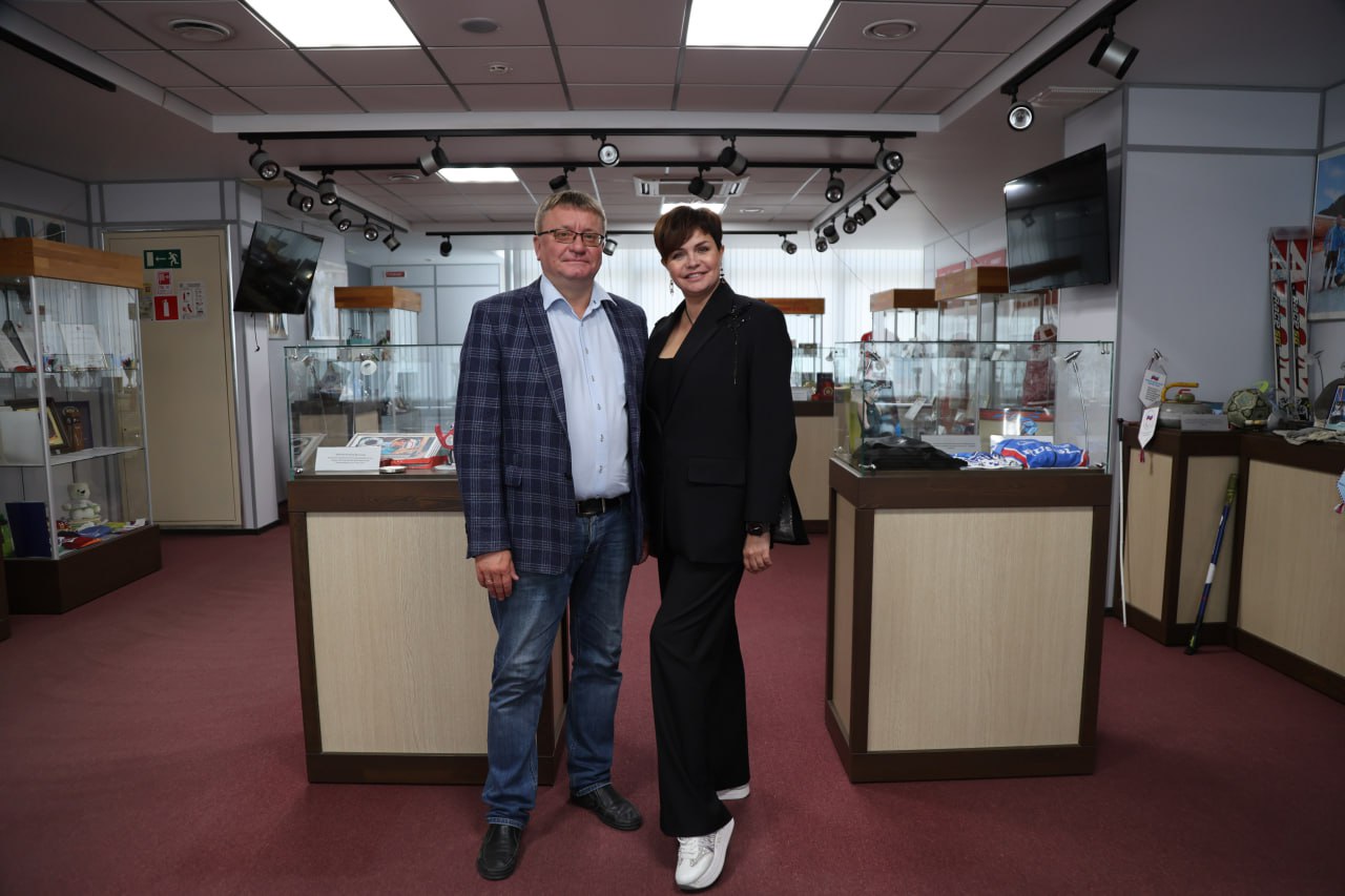 Президент Федерации ПОДА Андрей Строкин обсудил с временно исполняющей обязанности министра физической культуры и спорта Курской области Натальей Жигаловой перспективы сотрудничества