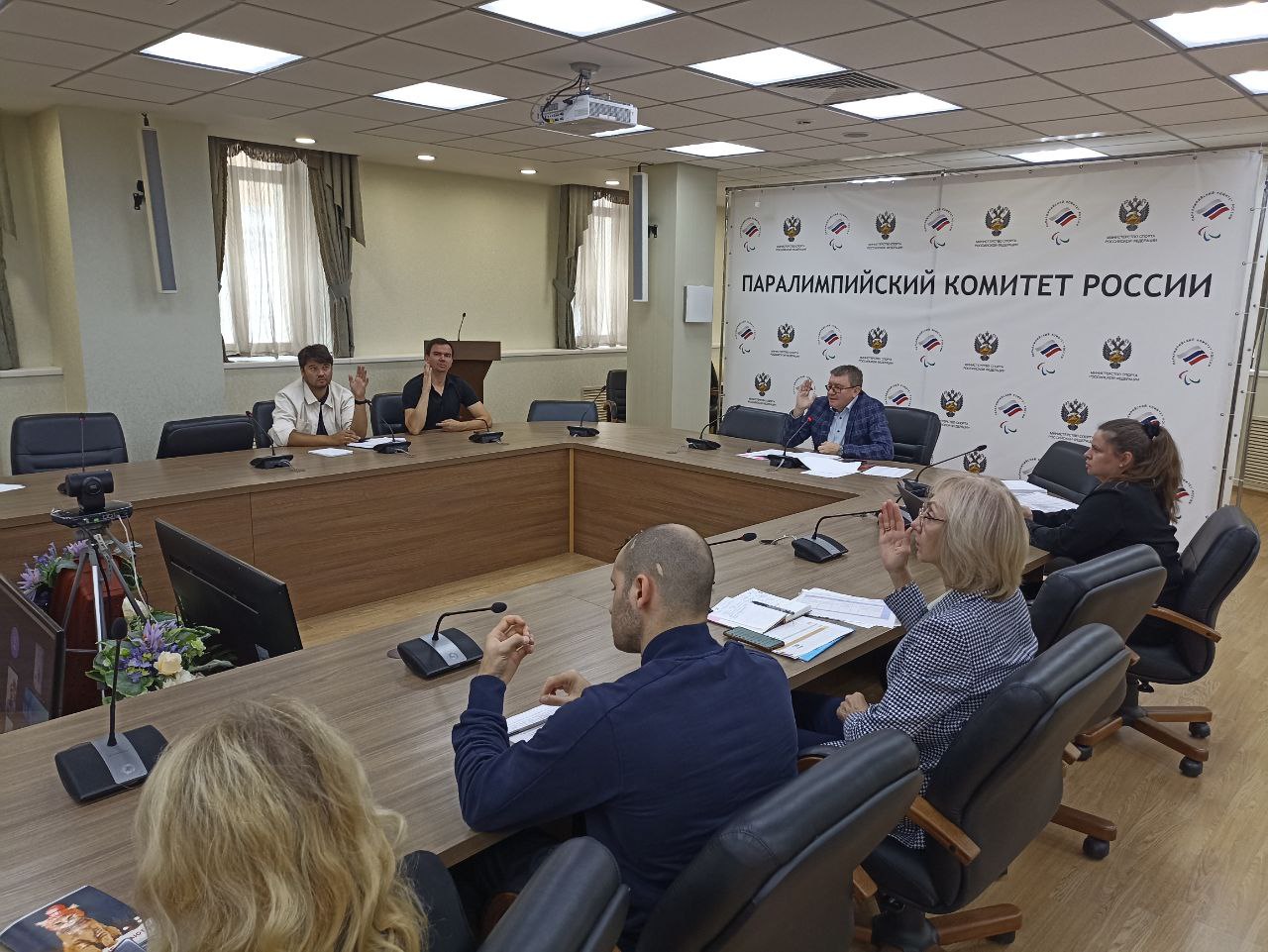 14 августа состоялось заседание Совета Всероссийской Федерации спорта лиц с поражением ОДА под председательством президента Федерации Андрея Строкина