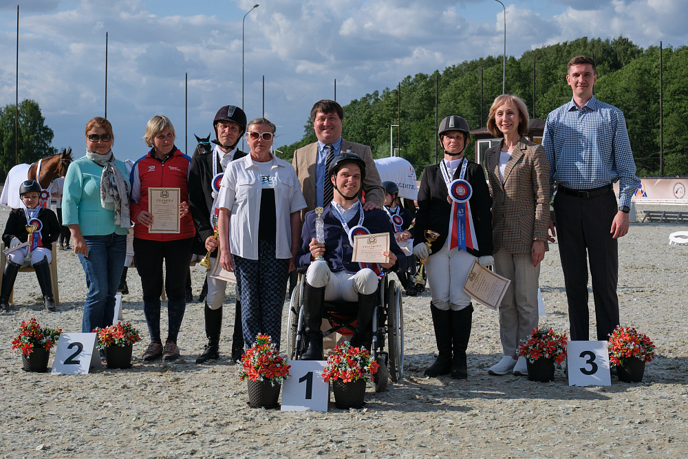Московская область – 1 выиграла командный зачет Всероссийских соревнований по конному спорту среди лиц с ПОДА, проводимых в рамках Летних Игр Паралимпийцев «Мы вместе. Спорт»  
