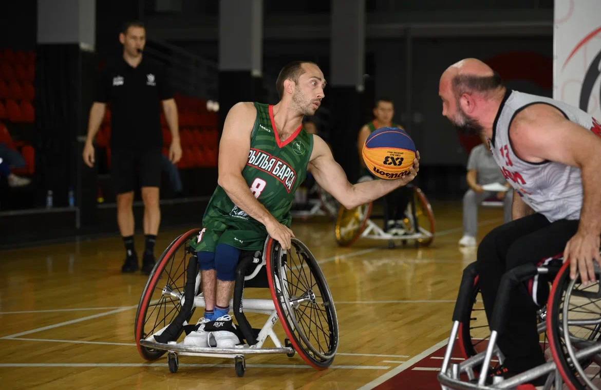 Команда «Крылья Барса 1» стала победителем ДоброFon - Кубка России по баскетболу на колясках 3х3