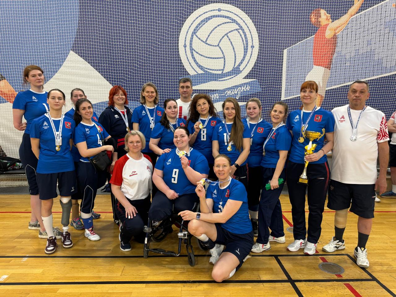 Определены победители и призеры Кубка России по волейболу сидя 