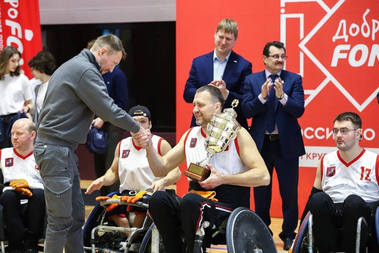 Репортаж Матч ТВ о I круге ДоброFON-чемпионата России по регби на колясках