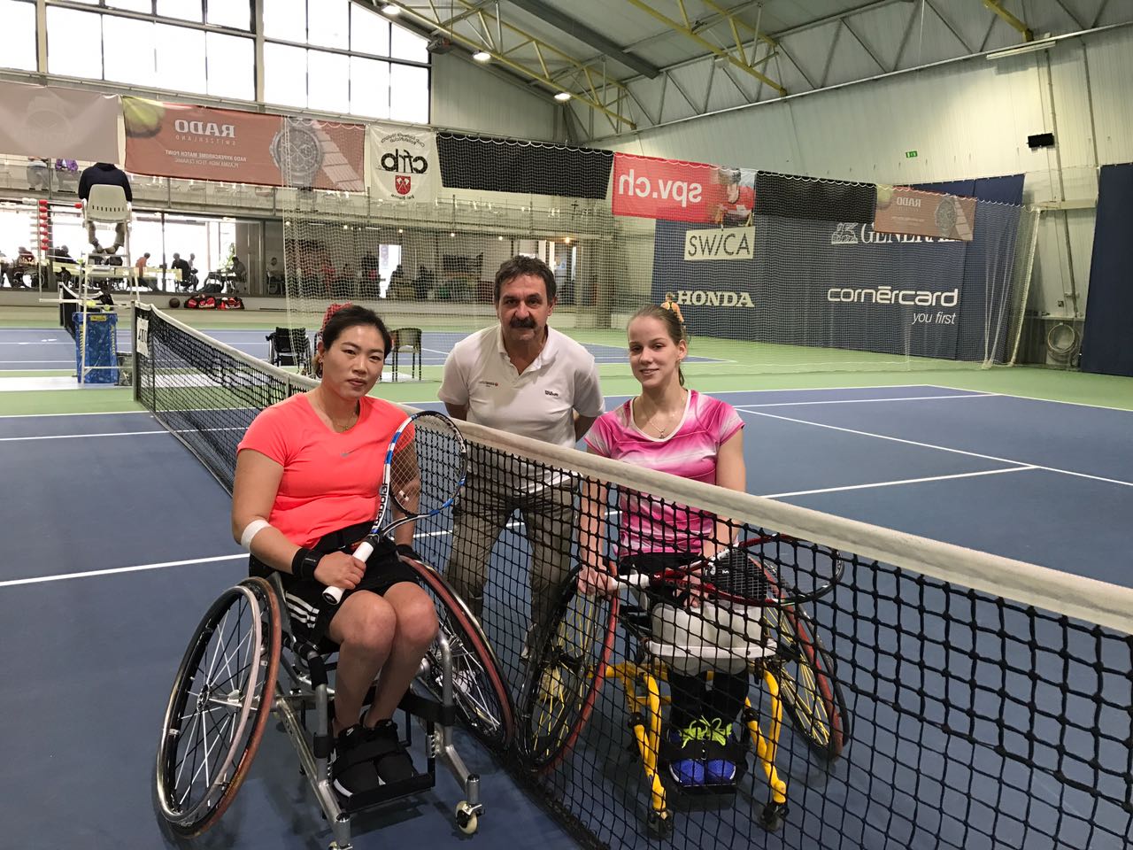 Виктория Львова завоевала серебряную медаль на международном турнире по теннису колясках