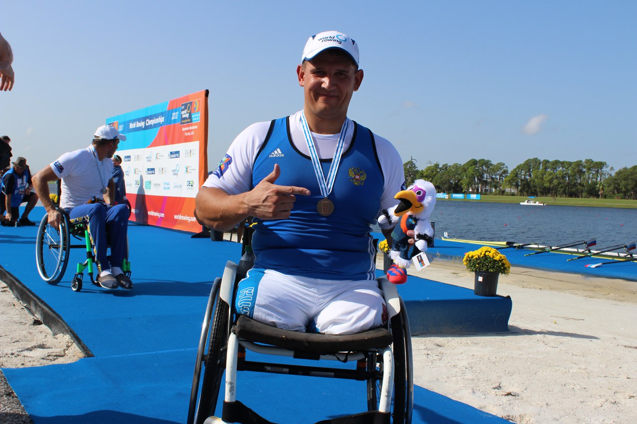 Российский спортсмен Алексей Чувашев завоевал бронзовую медаль на чемпионате мира по академической гребле ПОДА в США